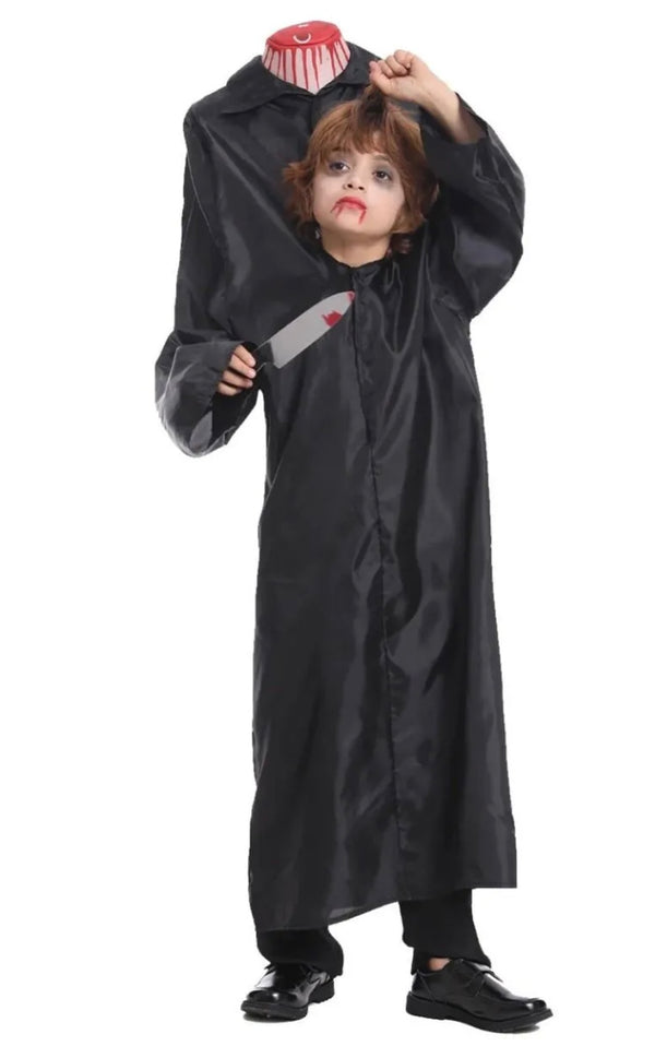 CHILDREN HEADLESS ZOMBIE COSTUME